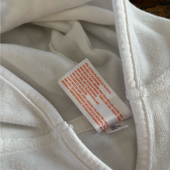 Cat & Jack White Kids Swim Coverup - Picture 5 of 5